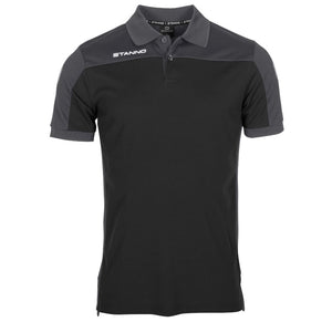 Linford Wanderers Black/Grey Stanno Pride Polo Shirt