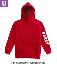 Cargar imagen en el visor de la galería, LEAVERS HOODIE - ADD-ON NAME ONLY