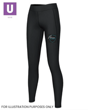 Laden Sie das Bild in den Galerie-Viewer, Hathaway Academy Girl's P.E. Leggings with logo