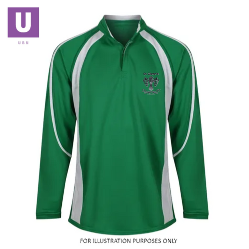 St Cleres 'Conrad' Rugby Shirt with logo