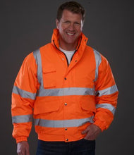 Load image into Gallery viewer, Yoko Hi-Vis Classic Bomber Jacket