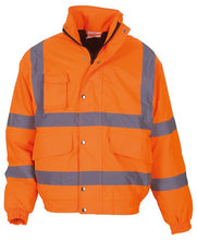 Load image into Gallery viewer, Yoko Hi-Vis Classic Bomber Jacket