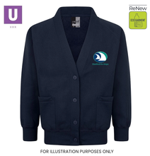 Load image into Gallery viewer, Stanford-le-Hope Primary Sweatshirt Cardigan with logo