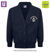 Cargar imagen en el visor de la galería, Kenningtons Primary Sweatshirt Cardigan with logo