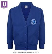 Cargar imagen en el visor de la galería, Corringham Primary Sweatshirt Cardigan with logo