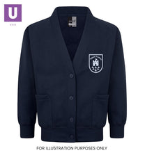 Cargar imagen en el visor de la galería, Bulphan Academy Sweatshirt Cardigan with logo