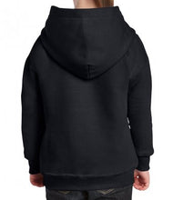 Laden Sie das Bild in den Galerie-Viewer, Black Gildan Kids Heavy Blend™ Hoodie Sweatshirt
