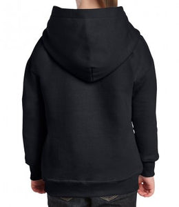 Black Gildan Kids Heavy Blend™ Hoodie Sweatshirt