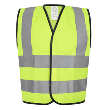 Load image into Gallery viewer, Yoko Kids Hi-Vis Two Band and Braces Waistcoat