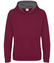 Laden Sie das Bild in den Galerie-Viewer, AWDis Kids Varsity Hoodie