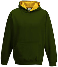 Laden Sie das Bild in den Galerie-Viewer, AWDis Kids Varsity Hoodie