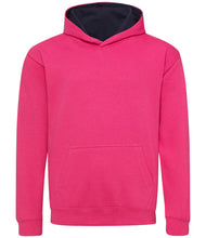 Laden Sie das Bild in den Galerie-Viewer, AWDis Kids Varsity Hoodie