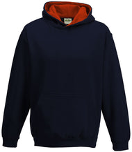 Laden Sie das Bild in den Galerie-Viewer, AWDis Kids Varsity Hoodie