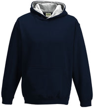 Laden Sie das Bild in den Galerie-Viewer, AWDis Kids Varsity Hoodie