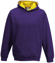 Laden Sie das Bild in den Galerie-Viewer, AWDis Kids Varsity Hoodie
