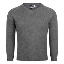 Load image into Gallery viewer, Unisex Knitted V-Neck Jumper