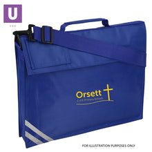 Load image into Gallery viewer, Orsett Primary Premium Book Bag with New logo