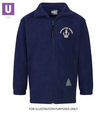 Cargar imagen en el visor de la galería, Kenningtons Primary Polar Fleece Jacket with logo