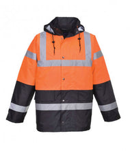 Load image into Gallery viewer, Portwest Hi-Vis Contrast Traffic Jacket