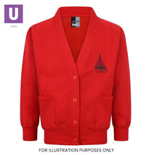 Load image into Gallery viewer, Thameside Primary Sweatshirt Cardigan with logo