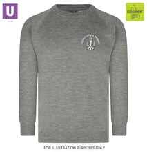 Laden Sie das Bild in den Galerie-Viewer, Kenningtons Primary Grey P.E. Sweatshirt with logo