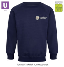 Cargar imagen en el visor de la galería, Lansdowne Primary Crew Neck Sweatshirt with logo
