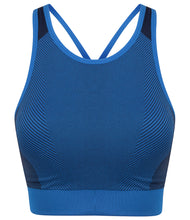 Cargar imagen en el visor de la galería, Tombo Ladies Seamless Panelled Crop Top