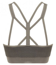 Cargar imagen en el visor de la galería, Tombo Ladies Seamless Panelled Crop Top