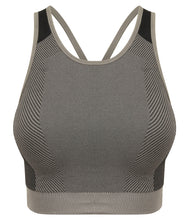 Cargar imagen en el visor de la galería, Tombo Ladies Seamless Panelled Crop Top