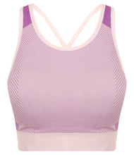 Cargar imagen en el visor de la galería, Tombo Ladies Seamless Panelled Crop Top