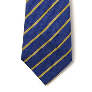 Royal & Gold Thin Stripe Tie