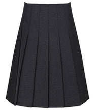 Load image into Gallery viewer, Grey Trutex Stitch Down Pleat Skirt