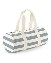 Load image into Gallery viewer, Westford Mill Nautical Barrel Bag