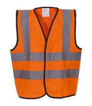 Load image into Gallery viewer, Yoko Kids Hi-Vis Two Band and Braces Waistcoat