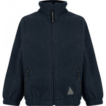 Cargar imagen en el visor de la galería, Thameside Primary Staff Navy Fleece Jacket with logo