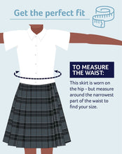 Load image into Gallery viewer, Stitch Down Pleat Tartan Skirt