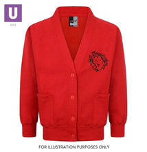 Load image into Gallery viewer, West Thurrock Academy Sweatshirt Cardigan with logo