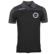 Load image into Gallery viewer, Linford Wanderers Black/Grey Stanno Pride Polo Shirt