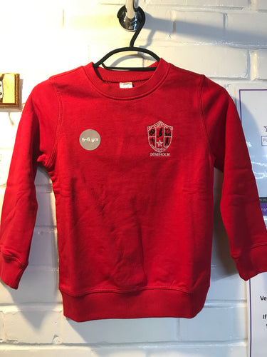 Pre-Loved Deneholm crew neck Sweatshirt with logo