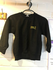 Pre-Loved Orsett C of E Primary School P.E Sweatshirt with logo