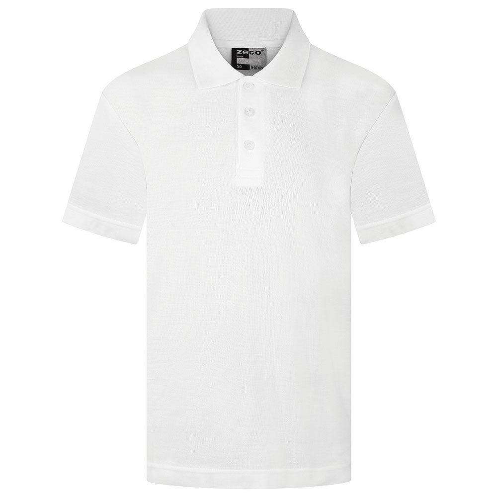 Pre-Loved White Plain Polo