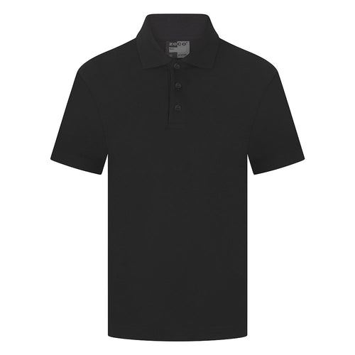 Thameside Staff Unisex Black Polo Shirt (with Logo)
