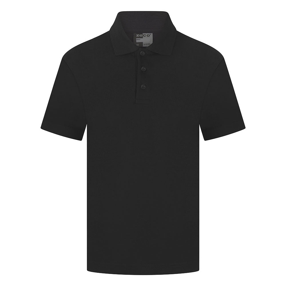 Thameside Staff Unisex Black Polo Shirt (with Logo)