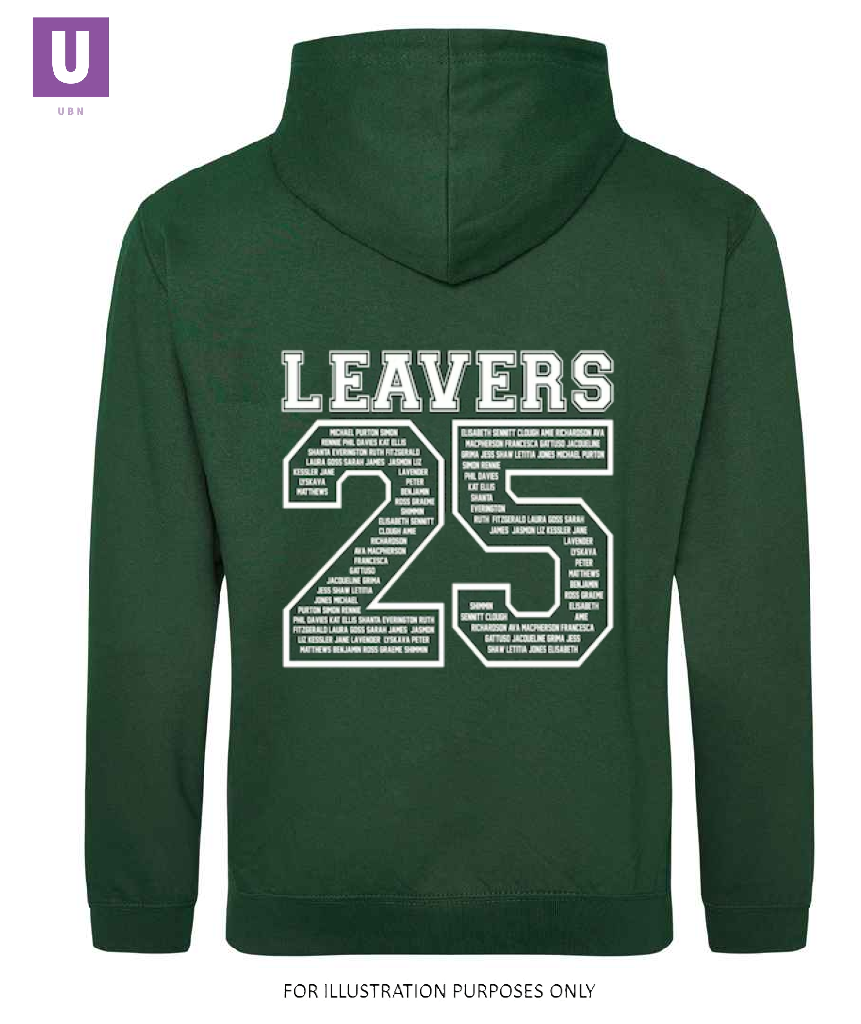 Bonnygate 2025 YEAR 6 Leaver's Hoodie