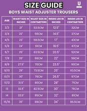 Charger l'image dans la galerie, Boys Grey Waist Adjuster Trouser (Slim fit)