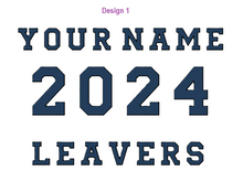 Load image into Gallery viewer, Personalised Individual Leavers T-Shirts