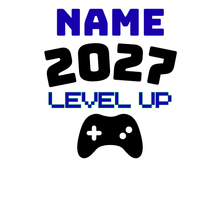 Laden Sie das Bild in den Galerie-Viewer, Personalised 2027 Leavers Shirt (Design 4)