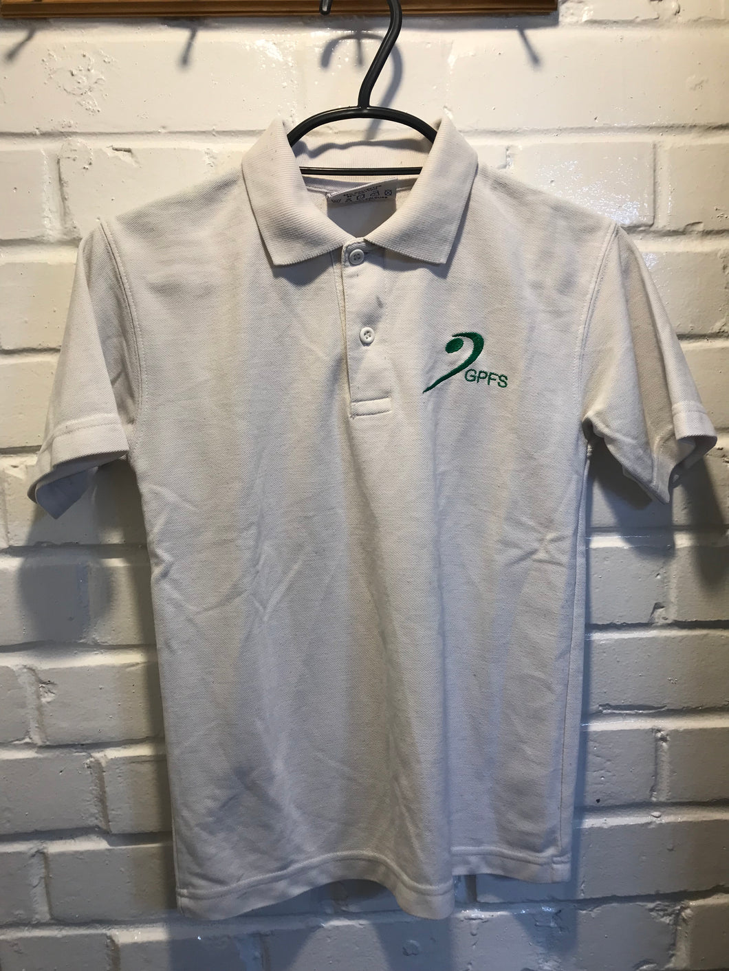 Pre-Loved Gatheway Primary  White polo with Logo