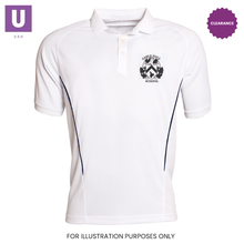 Load image into Gallery viewer, Gable Hall Performance P.E. Polo Shirt with logo