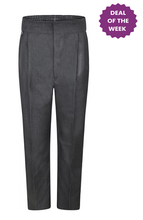 Load image into Gallery viewer, Boys Grey Inno Standard Fit Trouser